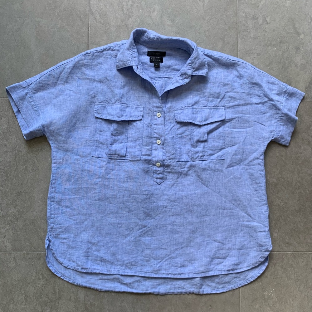 J. CREW Baird McNutt Linen Shirt